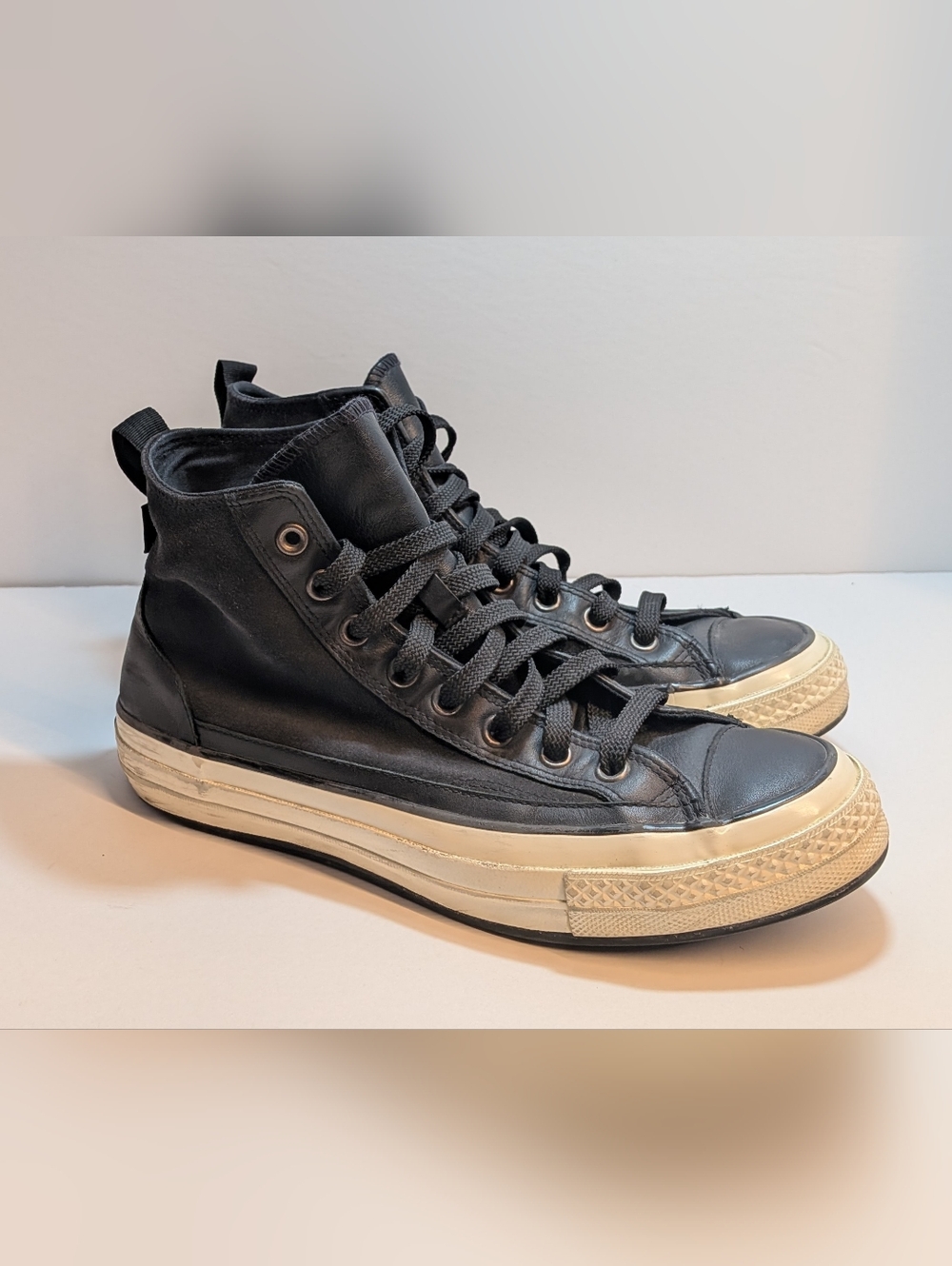Haven x Converse Chuck 70 High Black Egret Size 8 Approx Leather High Top - Picture 2 of 9
